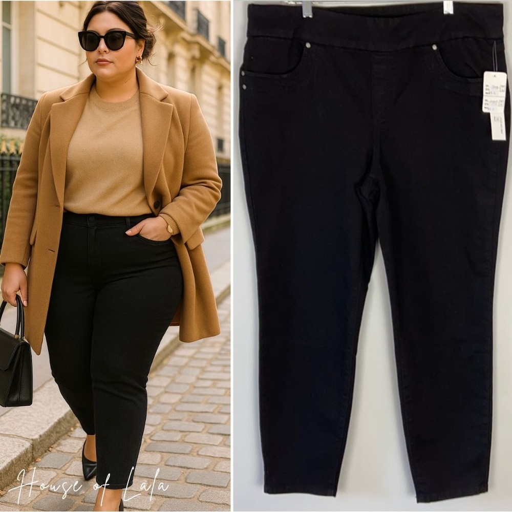 Nwt Tribal black size 16 women’s pants jeans